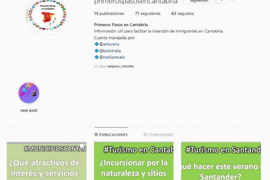 CANTABRIA FIRST STEPS