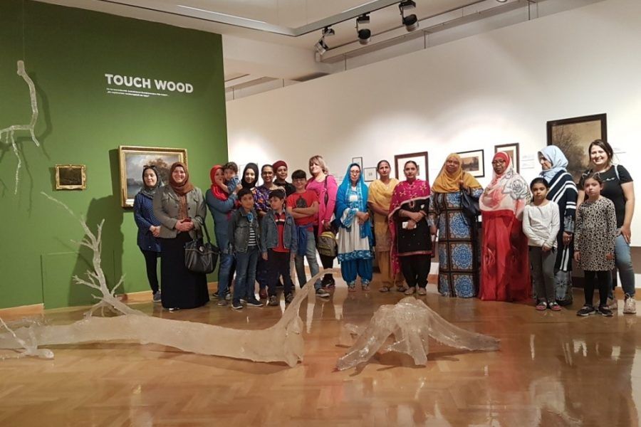 ART EXHIBITION: TOUCH WOOD, City Art Gallery, Klagenfurt, Austria
